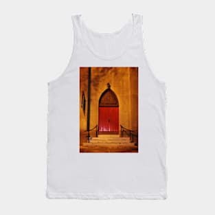 Church Door At Night Tank Top